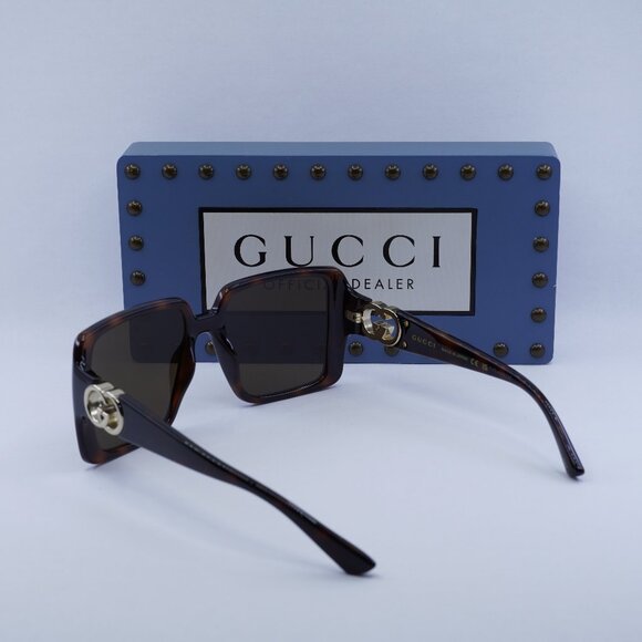 Final Price! Gucci GG1692S 002 Havana Sunglasses - Picture 11 of 12